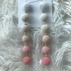 Fashion pink earrings